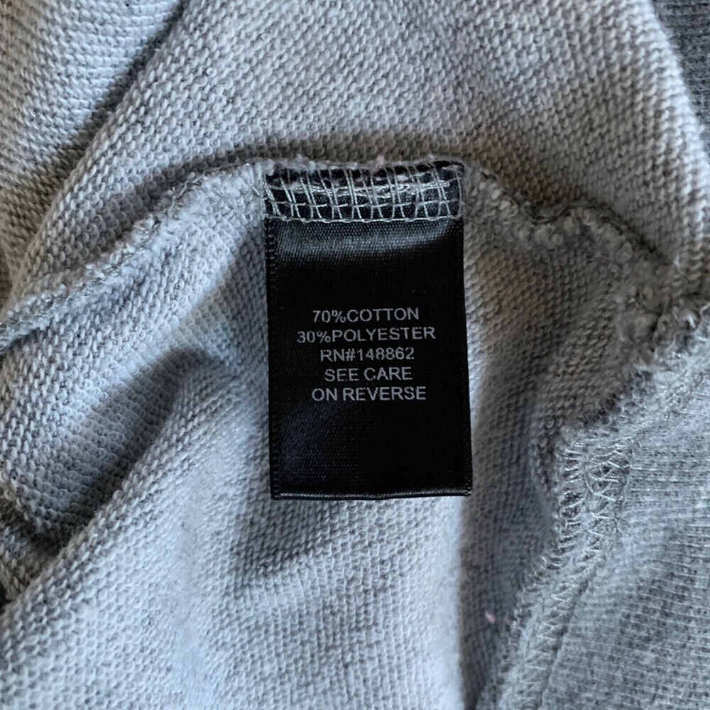 Torrid Womens Plus Size 2X  Snake Heart Grey Terry Split Neck Sweatshirt - Picture 6 of 7